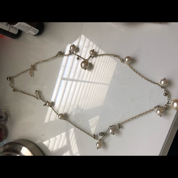 J. Crew Long Pearl Necklace - Picture 2 of 3